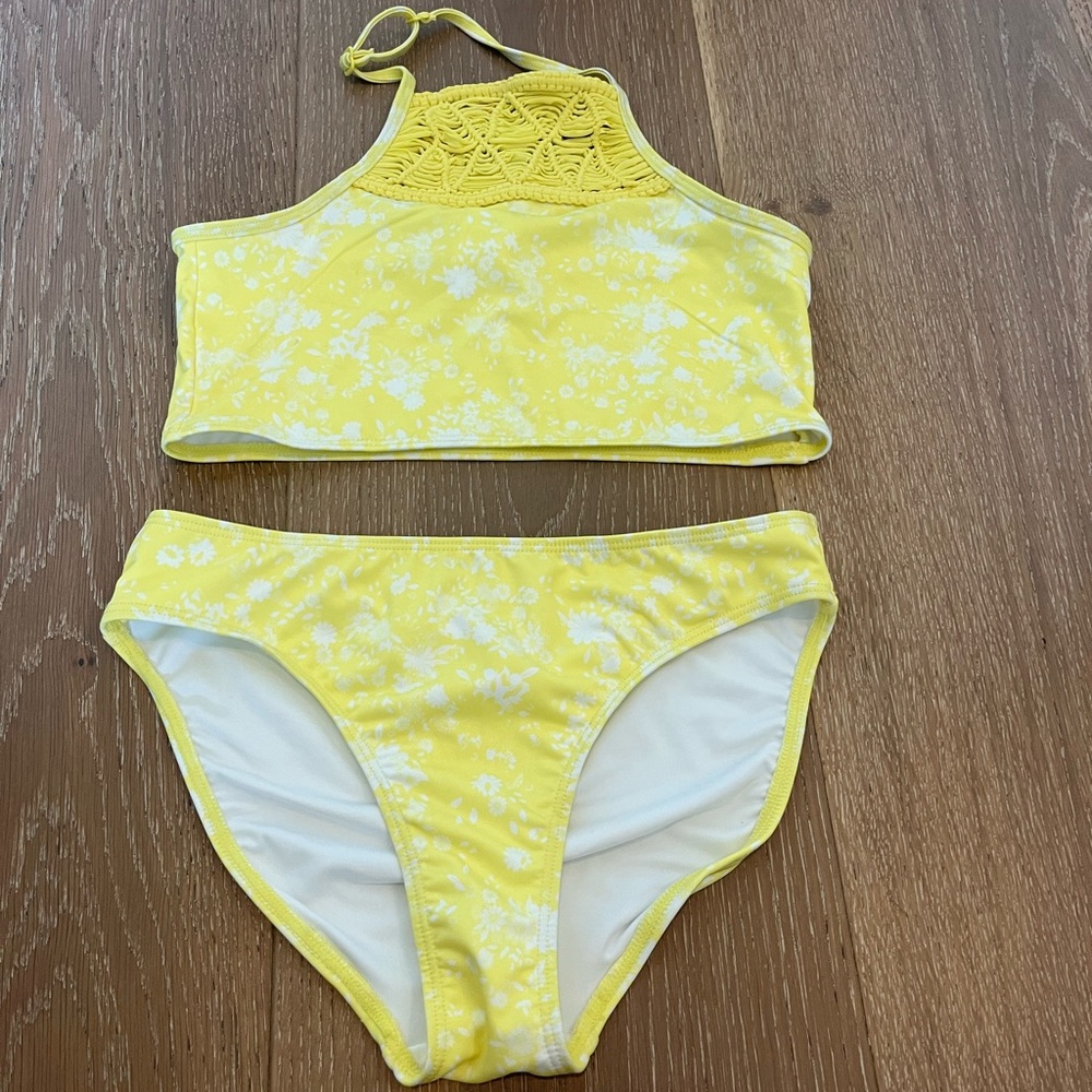 nordstrom yellow bathing suit